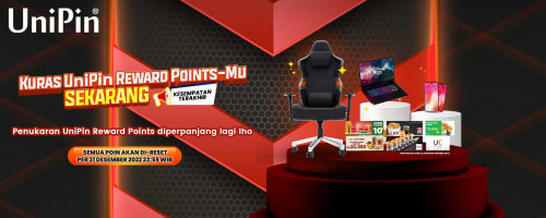 Kuras UniPin Reward Points-Mu Sekarang! Semua Poin Akan Expired per 31 Desember 2022 23:59 WIB